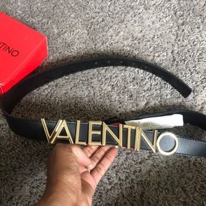 RARE VALENTINO LOGO BELT